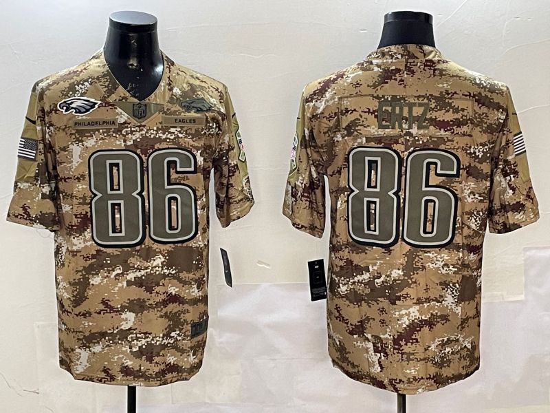 Men Philadelphia Eagles #86 Ertz Camo 2025 Nike Salute to Service Limited NFL Jersey style 2123->philadelphia eagles->NFL Jersey